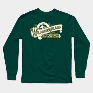 Wild Goose Island, Glacier National Park Long Sleeve T-Shirt